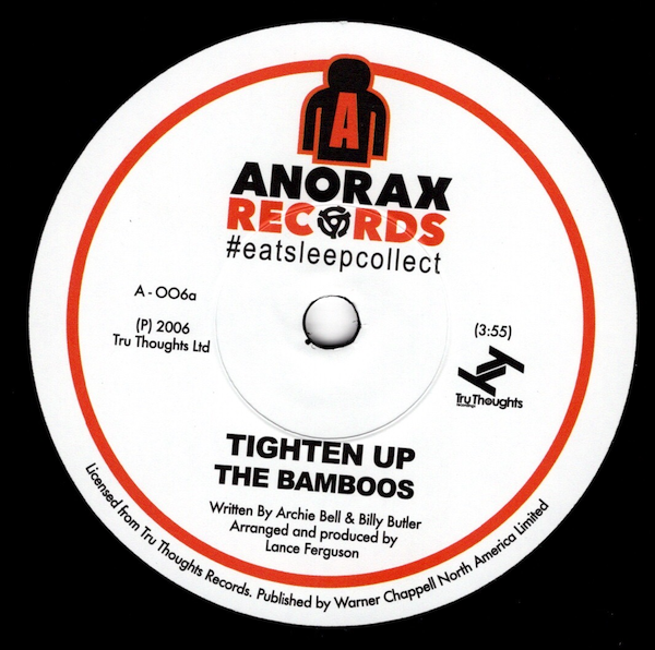 Bamboos, The - Tighten Up / The Witch 45 (Anorax) 7