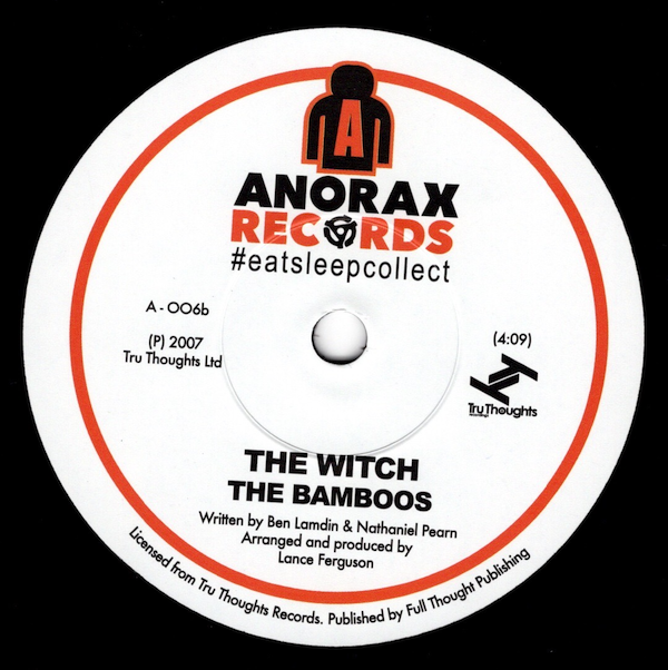 Bamboos, The - Tighten Up / The Witch 45 (Anorax) 7