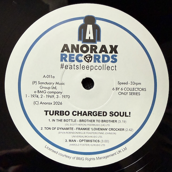 Turbo Charged Soul! - Various Artists 6 Track 10
