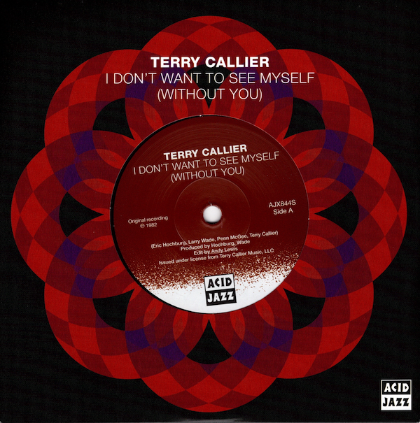 Terry Callier - I Don't Want To See Myself (Without You) / If I Could Make You (Change Your Mind) 45 (Acid Jazz) 7