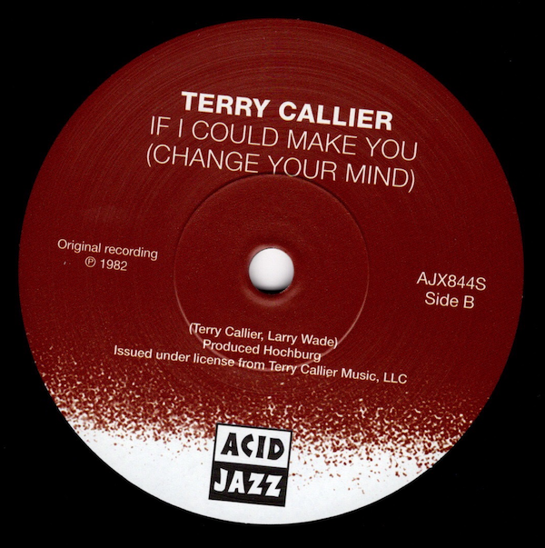 Terry Callier - I Don't Want To See Myself (Without You) / If I Could Make You (Change Your Mind) 45 (Acid Jazz) 7