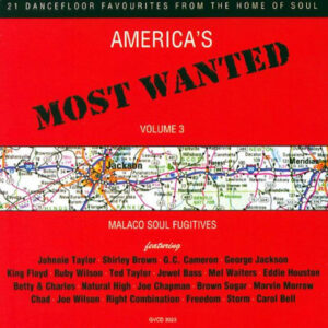 America's Most Wanted Volume 3 - Various Artists CD (Grapevine)