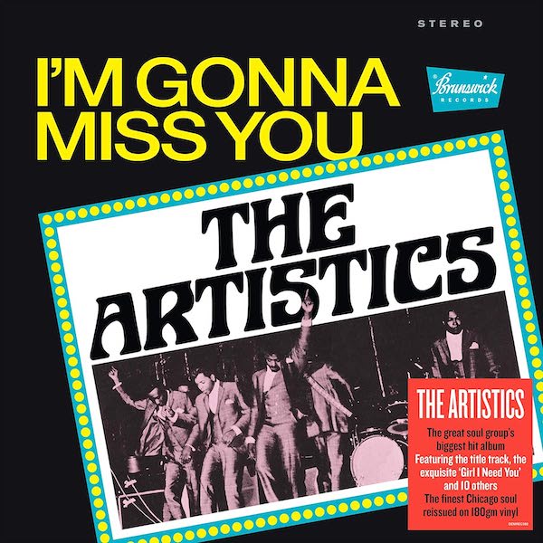 Artistics - I'm Gonna Miss You 180gram LP Vinyl (Demon)