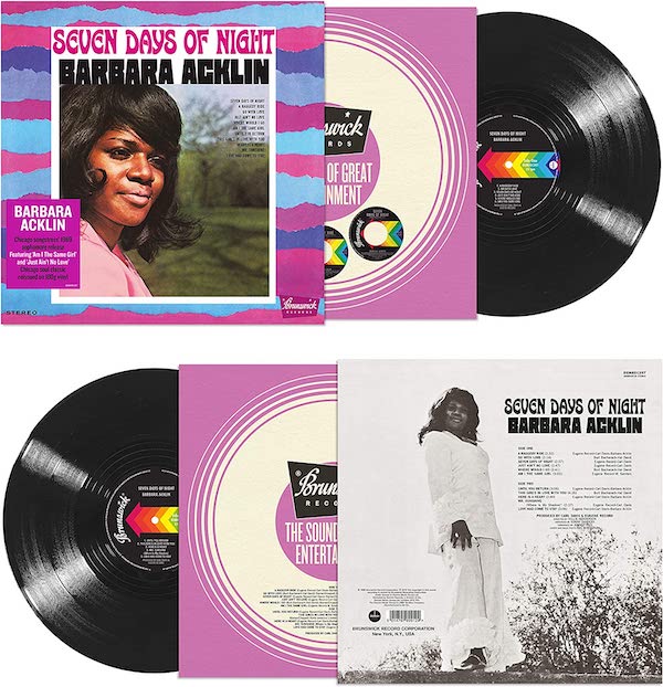 Barbara Acklin - Seven Days Of Night 180gm LP Vinyl (Demon) - Image 2