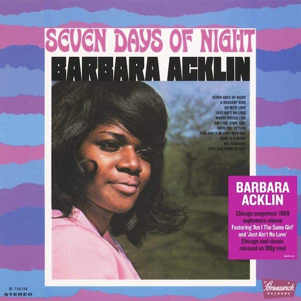 Barbara Acklin - Seven Days Of Night LP Vinyl (Demon)