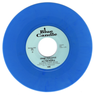 All The People Feat Robert Moore - Cramp Your Style / Whatcha Gonna Do About It 45 (Blue Candle) 7" Vinyl