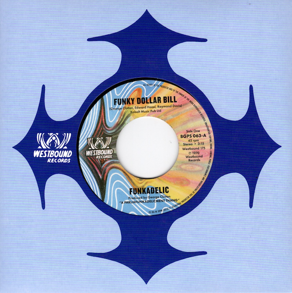 Funkadelic - Funky Dollar Bill / (Instrumental) 45 (BGP) 7" Vinyl