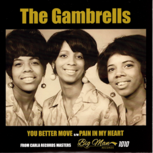 Gambrells - You Better Move / Pain In My Heart 45 (Big Man) 7