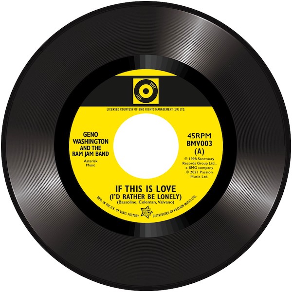 Geno Washington & The Ram Jam Band - If This Is Love (I'd Rather Be Lonely) / Stuart Smith - The Drifter 45 (Outta Sight) 7
