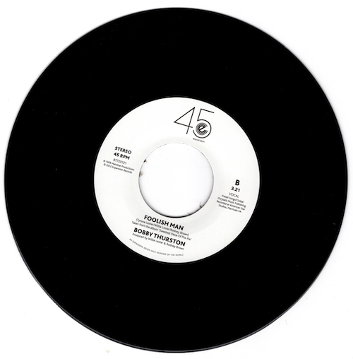 Bobby Thurston - Just Ask Me / Foolish Man 45 (Expansion) 7