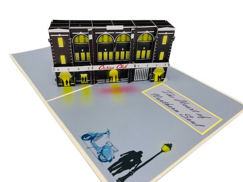 Wigan Casino Soul Club - The Heart Of Northern Soul - 3D Pop Up Card - Birthday / Thank you / Christmas