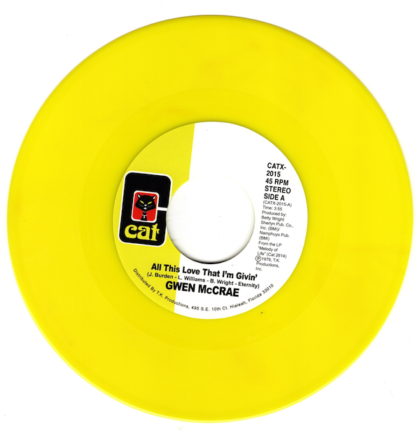Gwen McCrae / All This Love That I'm Givin' b/w Maybe I'll Find Somebody Gwen McCrae / All This Love That I'm Givin' b/w Maybe I'll Find Somebody