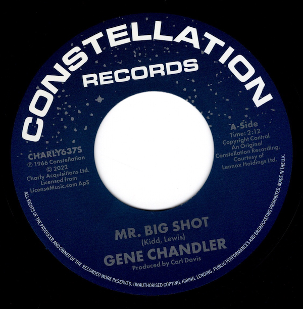 Gene Chandler - Mr. Big Shot / Dee Clark - That's My Girl 45 (Charly) 7