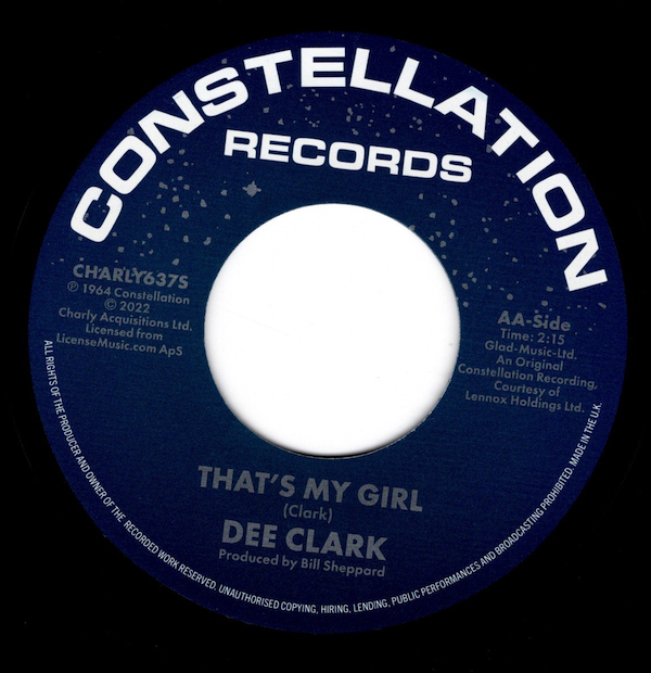 Gene Chandler - Mr. Big Shot / Dee Clark - That's My Girl 45 (Charly) 7