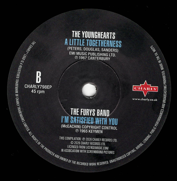 Northern Soul.. Still Burning! The Soundtrack 4 Track EP (Eddie Foster, Louise Lewis Miss LL, The Younghearts, The Furys Band) - Various Artists 45 (Charly) 7
