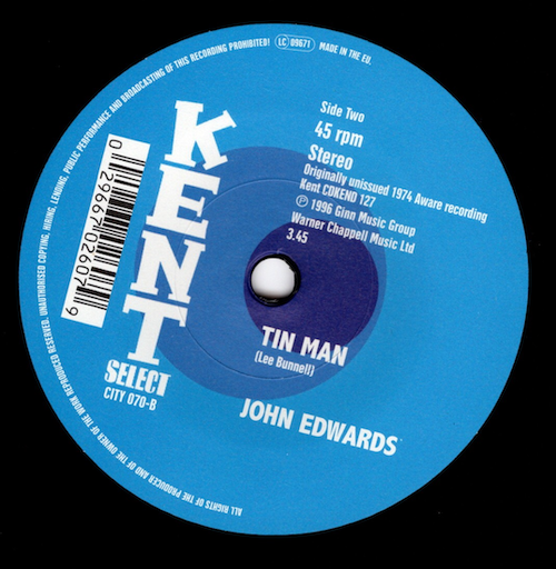 John Edwards - We Always Come Back Strong / Tin Man 45 (Kent) 7