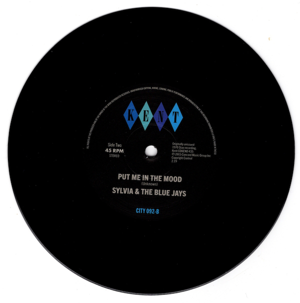 Soul Children - Standing In The Safety Zone / Sylvia & The Blue Jays - Put Me In The Mood 45 (Kent) 7