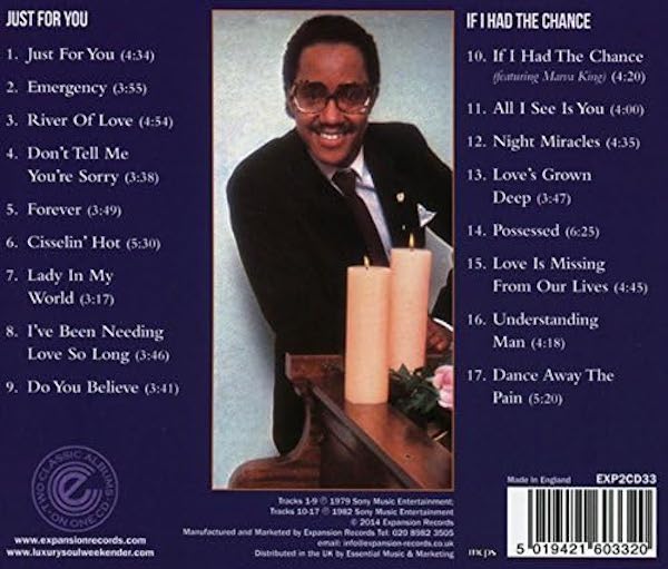 Chuck Cissell - Just For You / If I Had The Chance CD (Expansion) - Image 2