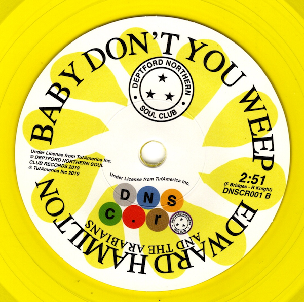 Lester Tipton - This Won't Change / Edward Hamilton - Baby Don't You Weep 45 (RSD 2022) Yellow 7″ Vinyl - Image 5