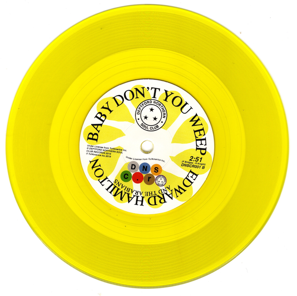 Lester Tipton - This Won't Change / Edward Hamilton - Baby Don't You Weep 45 (RSD 2022) Yellow 7″ Vinyl - Image 3