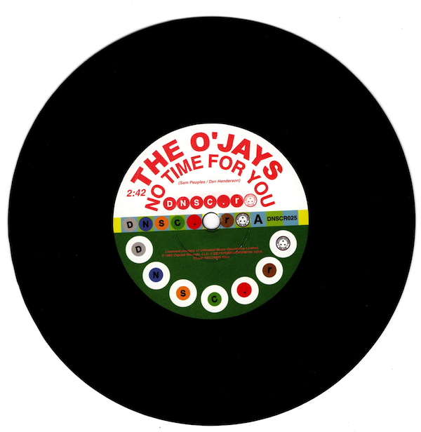 O'Jays - No Time For You / Willie Hightower - Because I Love You 45 (Deptford Northern Soul Club) 7