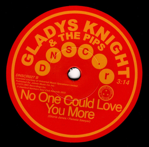 Velvelettes - Lonely, Lonely Girl Am I / Gladys Knight & The Pips - No One Could Love You More 45 (Deptford Northern Soul Club) 7