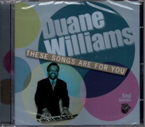 Duane Williams - These Songs Are For You CD (Soul Junction)