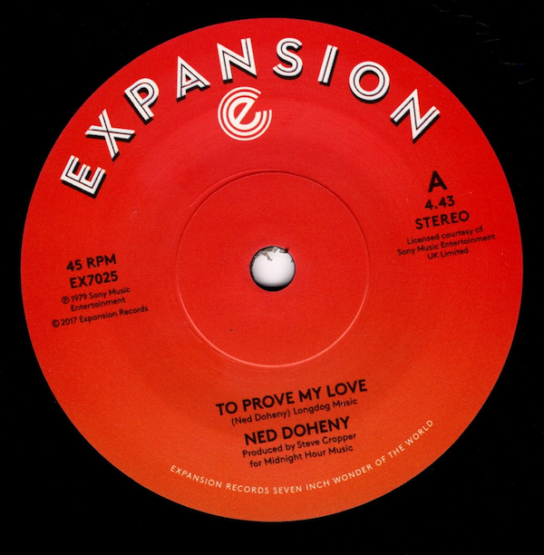 Ned Doheny - To Prove My Love / Guess Who's Looking For Love Again 45 (Expansion) 7