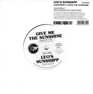 Leo's Sunshipp - Everybody Loves The Sunshine (Original US 7