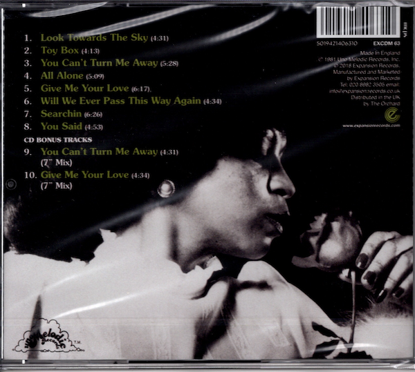 Sylvia Striplin - Give Me Your Love CD (Expansion) - Image 2