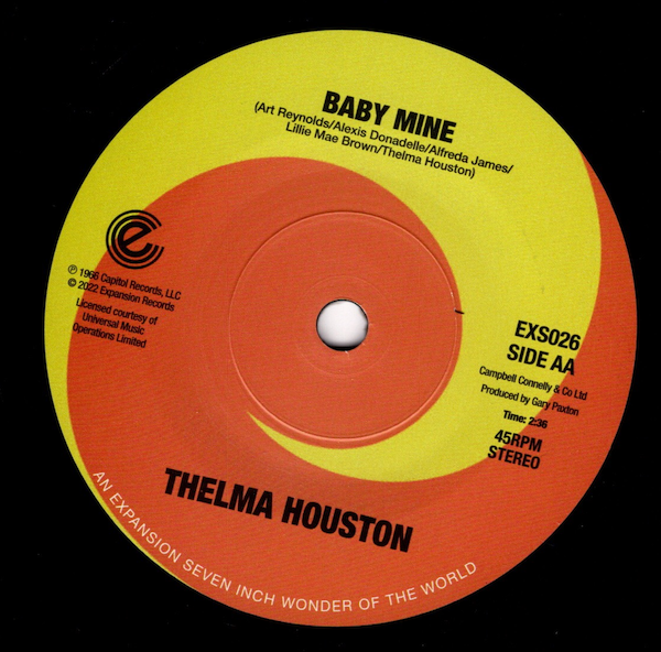Thelma Houston - Baby Mine / Nothing Left To Give DEMO 45 (Expansion) 7