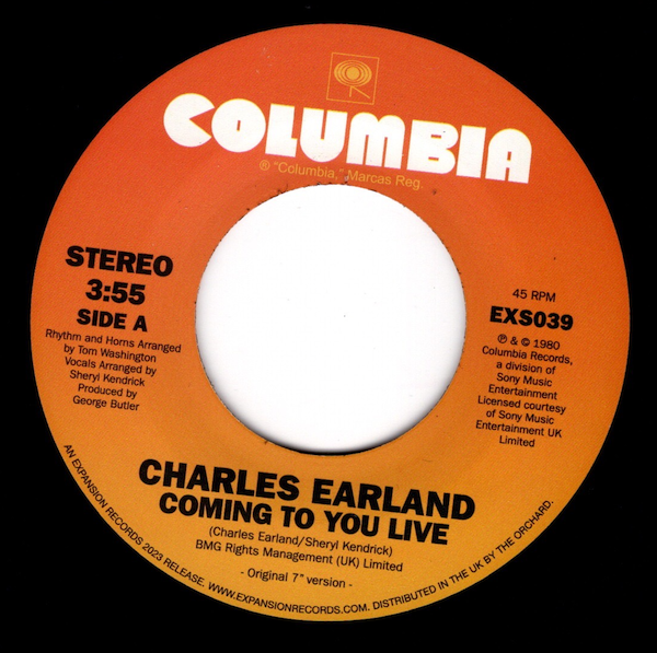 Charles Earland - Coming To You Live / Street Themes 45 (Expansion) 7