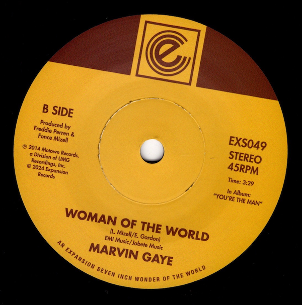 Marvin Gaye - Where Are We Going? / Woman Of The World DEMO 45 (Expansion) 7