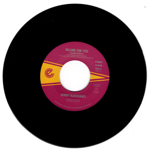 Windy Karigianes - Falling For You (Georgie B Remix) / Original 45 (Expansion) 7