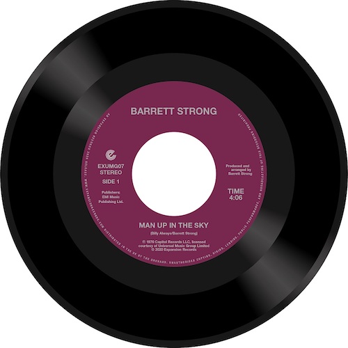 Barrett Strong - Man Up In The Sky / Is It True 45 (Expansion) 7" Vinyl