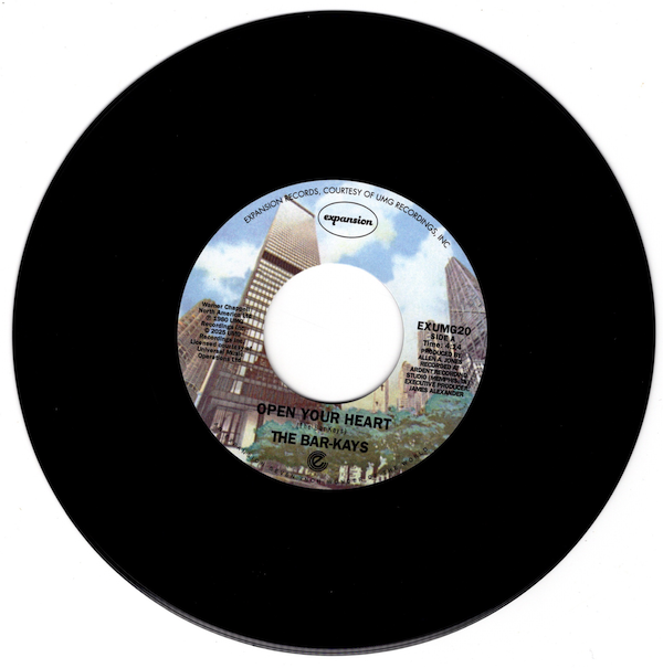 Bar-Kays, The - Open Your Heart / Feels Like I'm Falling In Love 45 (Expansion) 7
