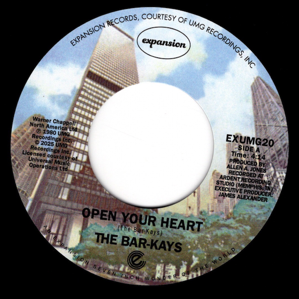 Bar-Kays, The - Open Your Heart / Feels Like I'm Falling In Love 45 (Expansion) 7