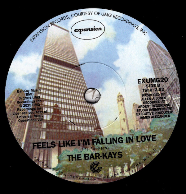 Bar-Kays, The - Open Your Heart / Feels Like I'm Falling In Love DEMO 45 (Expansion) 7