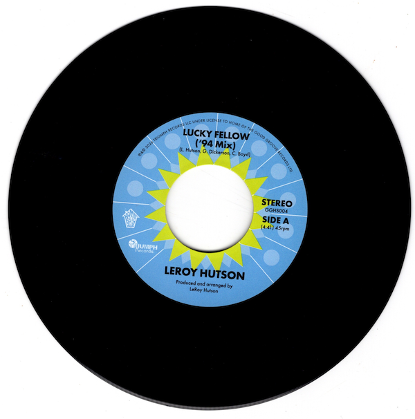 Leroy Hutson - Lucky Fellow ('94 Mix) / Reality 45 (Home Of The Good Groove) 7