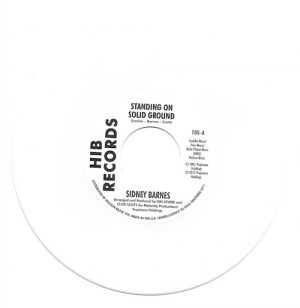 Sidney Barnes - Standing On Solid Ground / Man In A Million 45 (HIB) WHITE 7