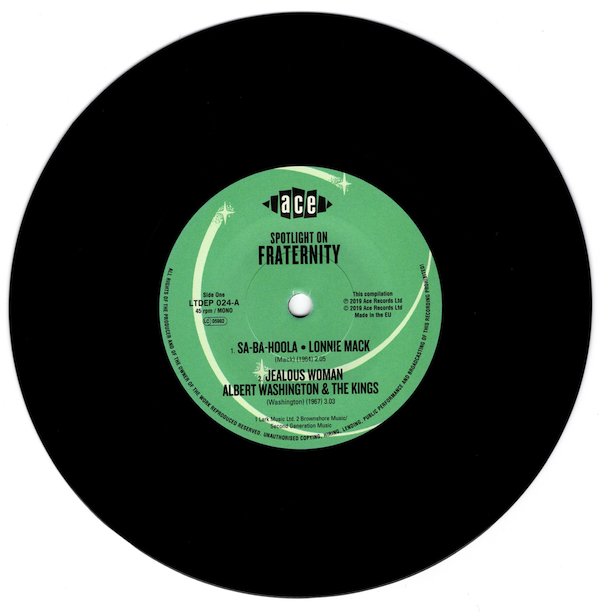 Spotlight On Fraternity 4 Track Vinyl EP - Various Artists (Ace) 7