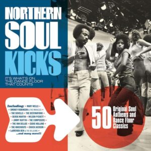 Northern Soul Kicks - 50 Original Soul Anthems & Dance Floor Classics - Various Artists 2x CD (Soul Jam)