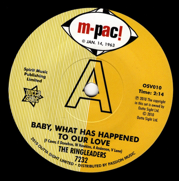 Ringleaders, The - Baby, What Has Happened To Our Love / All Of My Life DEMO 45 (Outta Sight) 7