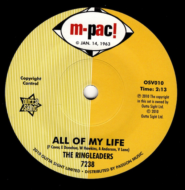 Ringleaders, The - Baby, What Has Happened To Our Love / All Of My Life DEMO 45 (Outta Sight) 7