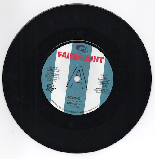 Damon Fox - Packing Up / Eddie Jones - Give Me Good Lovin' DEMO 45 (Outta Sight) 7" Vinyl