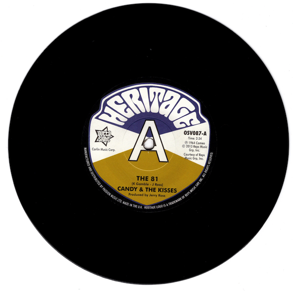 Candy & The Kisses The 81 / Fathers Angels Bok To Bach DEMO 45