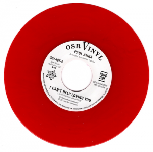 Paul Anka - I Can't Help Loving You / When We Get There 45 (Outta Sight) RED 7