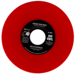 Willie Kendrick - Change Your Ways / What's That On Your Finger 45 (Outta Sight) RED 7