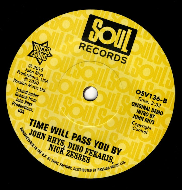 Tobi Legend - Time Will Pass You By / Original Demo with Intro by John Rhys DEMO 45 (Outta Sight) 7