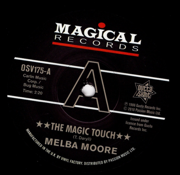 Melba Moore - The Magic Touch / Maxine Brown - It's Torture DEMO 45 (Outta Sight) 7